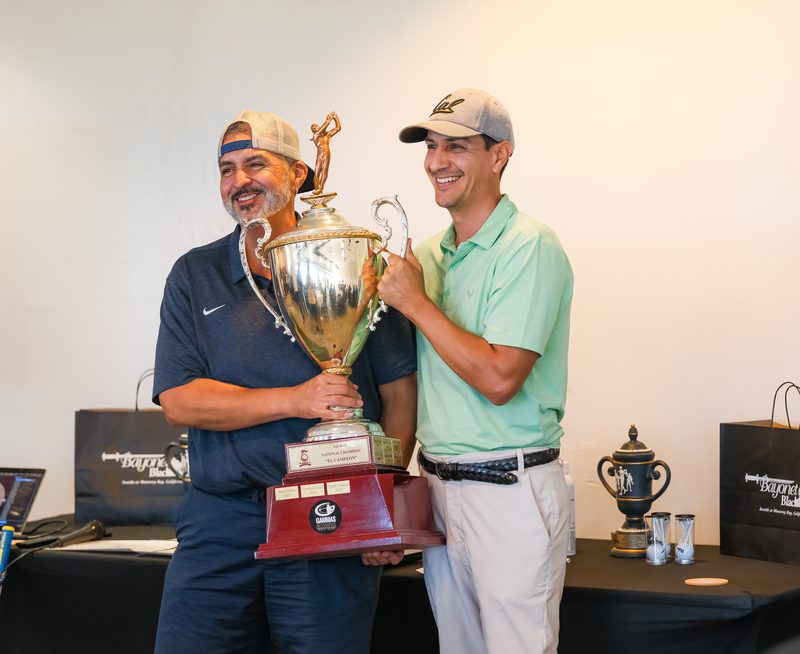 Hoisting El Campeon at the 2026 awards