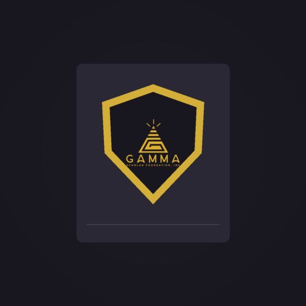 Gamma Gear lapel pin