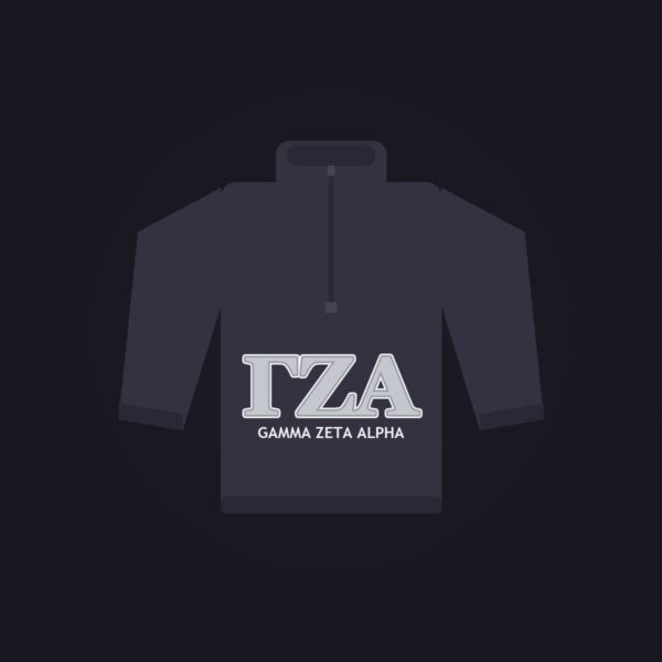 Gamma Zeta Alpha quarter zip